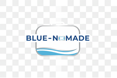 Logo BLUE-NOMADE sans fond
